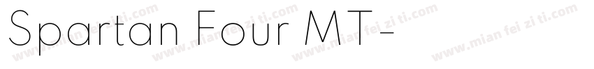 Spartan Four MT字体转换